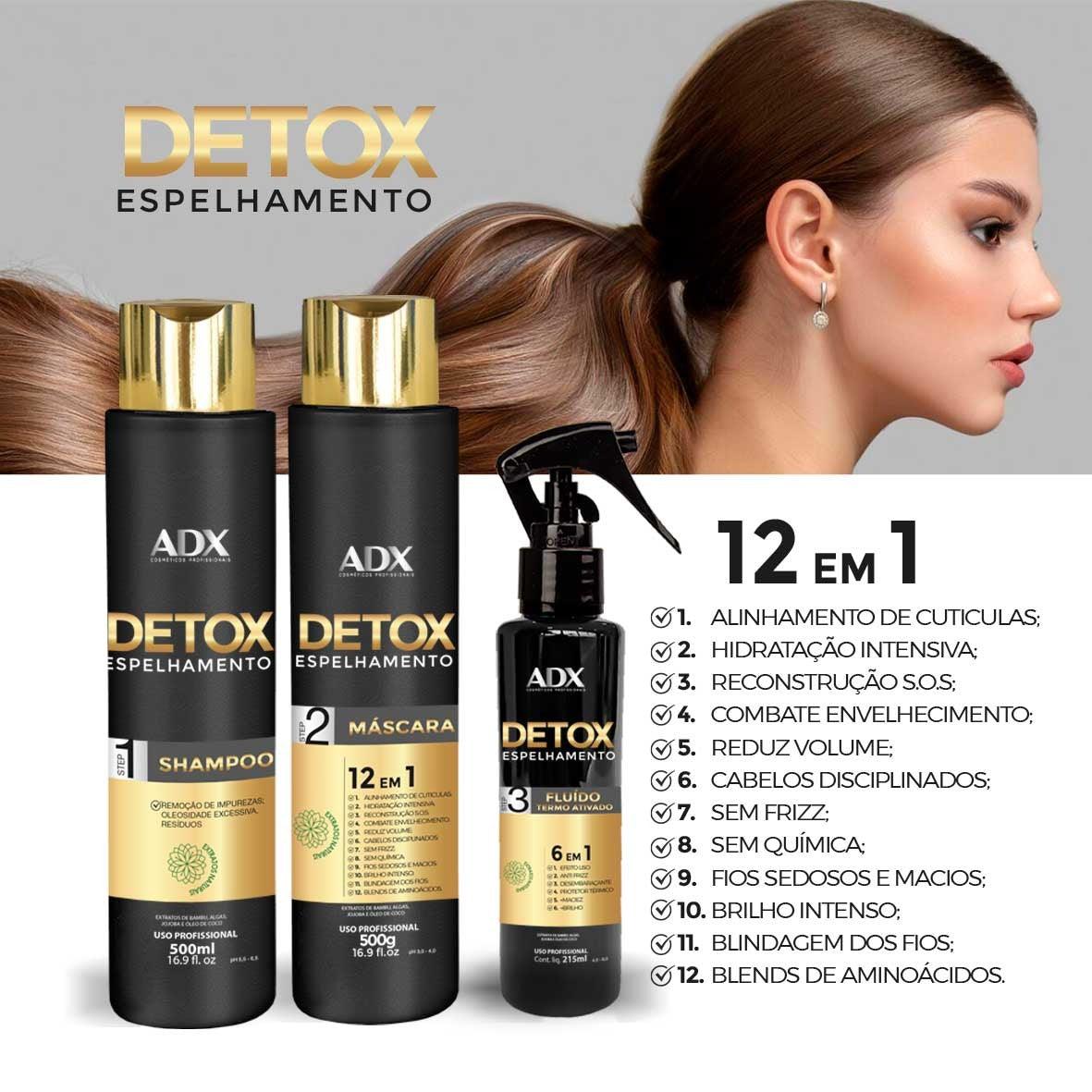 Kit Botox Orgânico e Vegano, Sem Formol 500ml